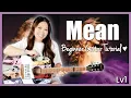 Mean Taylor Swift Guitar Tutorial EASY Beginner Lesson Chords Strumming Printable Guide