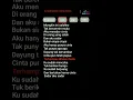 Lagu MUNGKIN INI SALAHKU || Lagu Viral Tiktok #liriklagu #lyrics #shorts