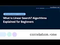 What Is Linear Search Algorithms Explained for Beginners
