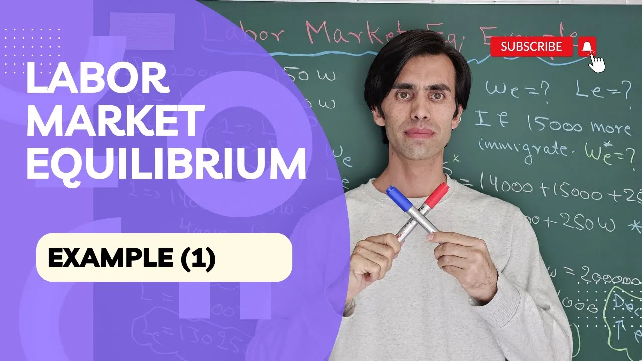 Labor Market Equilibrium: Example (1)
