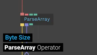 Parse Array Operator tutorial - byte size
