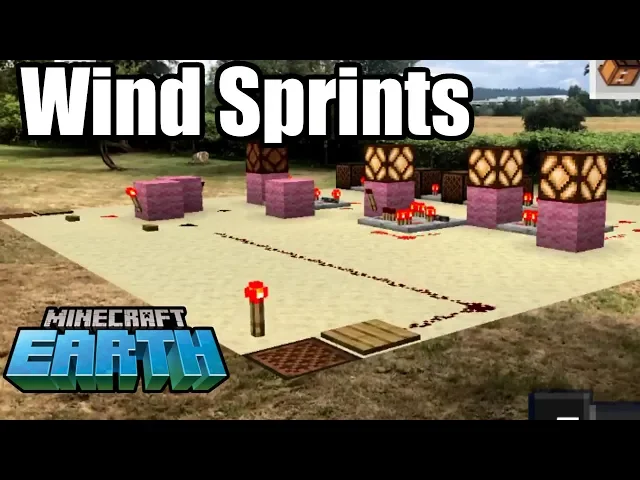 Minecraft Earth Workout Routine -- Wind Sprint Counter