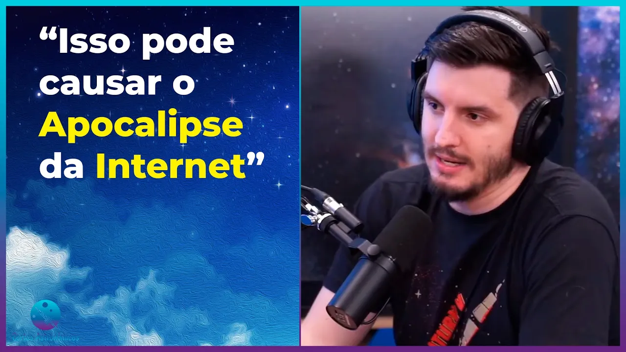 O APOCALIPSE DA INTERNET - PEDRO PALLOTTA (SPACE ORBIT) | Cortes Ciência Sem Fim