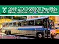 MTA BxM8 Bus Ride 2013 MCI D4500CT 2270 from Midtown to City Island