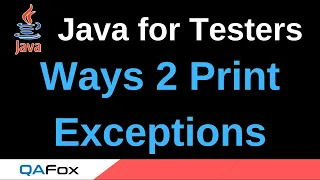 Java for Testers - Part 192