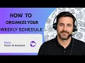 How to Organize Your Weekly Schedule with Dola AI Full Guide 2026