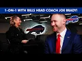 Exclusive 1-on-1 Head Coach Joe Brady Talks Culture Energy Love And More Buffalo Bills