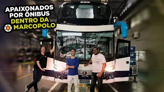 ????O Dia em que a MARCOPOLO abriu as Portas (com Surpresas) para Apaixonados por Ônibus e Histórias