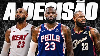 Heat, Sixers ou Cavs - Analisando o Próximo TIME de LeBron James
