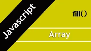 65 JavaScript array fill method in HIndi