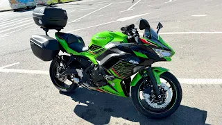 Kawasaki Ninja 650 SHAD SH23 Side Cases and Top Box