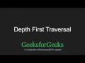 Depth First Traversal for a Graph GeeksforGeeks