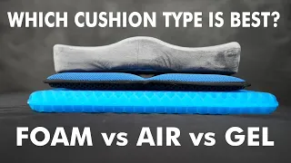 cushion challenge ii foam vs gel vs air 