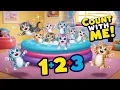 10 Little Kittens Jumping on the Bed Fun Counting Song for Kids Toddlers