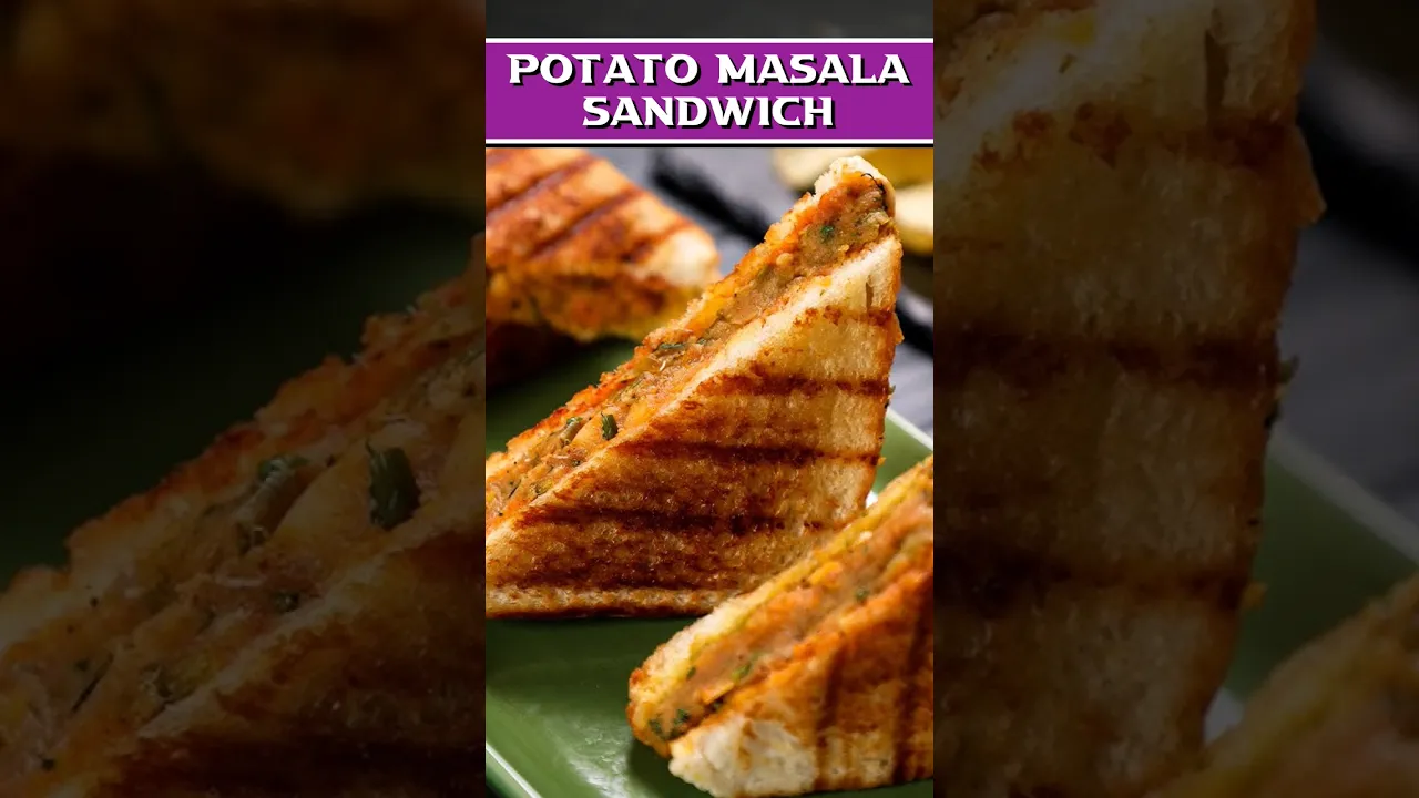 Easy Snack Recipes For Tiffin Box  Potato Masala Sandwich #shorts #sandwich #potatosandwichrecipe