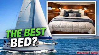This 40 Foot Sailboat Has the Best Owner’s Bed Ever Built | Catalina 400 MKII