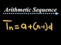 Arithmetic Sequence Introduction Grade 12