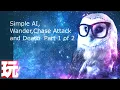 Unity PlayMaker Basic AI Wander Chase Attack and Death
