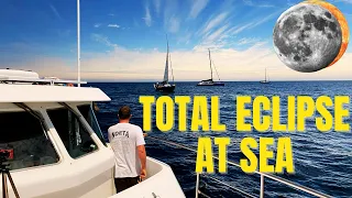 ECLIPSE AT SEA! 🌑 Total Totality & Exploring “The Galapagos of Mexico” (Isla Isabel)
