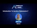 Introduction to Iterative Statements For Loop Mastering C from Zero PreludeCamp