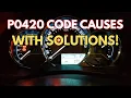 P0420 Code Symptoms Causes and Real Fixes That Actually Work