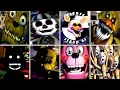 ALL 8 SECRET ANIMATRONICS - Ultimate Custom Night