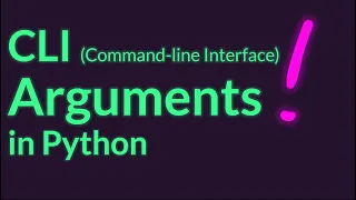 Use Command-line Interface CLI Arguments via Python s sys argv to Write Flexible Terminal Scripts