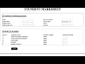 Simple PHP HTML Mark sheet code for PHP Beginners Hindi Urdu
