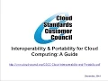 Webinar Interoperability and Portability for Cloud Computing A Guide