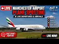 LIVE Manchester Airport Plane Spotting Heavy Departures Arrivals Aviation Action