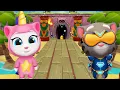 Download Lagu TALKING TOM GOLD RUN 2020 - NEW SPACE SIDE WORLD UNICORN ANGELA VS HYBER TOM