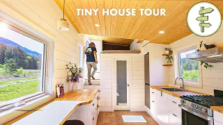 Stunning Modern Tiny House with Smart Functional Interior Design! FULL TOUR