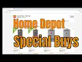 Home Depot Special Buys on Rheem Water heaters Generators Wood chippers Yeti and more