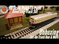 Bachmann HO Scale Point-To-Point Reversing Track Set Streetcar Trolley Unboxing Setup Track Run