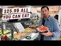MAN vs MASSIVE ASIAN SEAFOOD BUFFET in Los Angeles