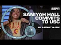 No 1 prospect Saniyah Hall commits to USC NBA Today