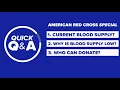 Quick Questions How to help the American Red Cross through Blood Donations