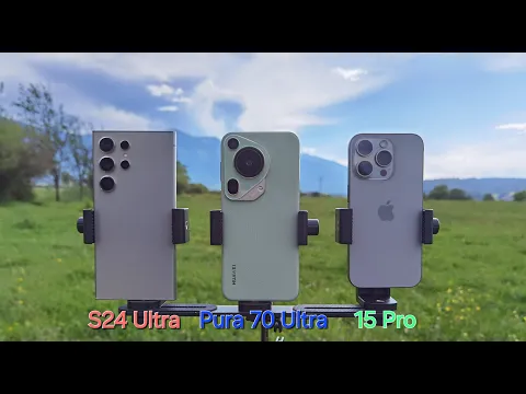 Download MP3 Huawei Pura 70 Ultra vs S24 Ultra vs iPhone 15 Pro - Camera Battle!