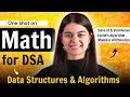 Maths for DSA - One Shot Euclid s Algorithm Sieve of Eratosthenes Modular Arithmetics