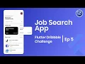 Job Search App - Flutter UI