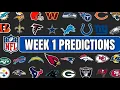 2026 NFL Week 1 Picks Predictions