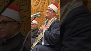 عزاء والد الفنان محمد رمضان بحضور قارئ العالم الأول الشيخ محمود الشحات من مسجد الشرطة 