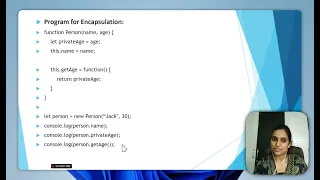 JavaScript Encapsulation
