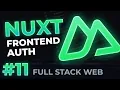 Frontend Authentication with JWT in Nuxt Full-Stack Web Dev
