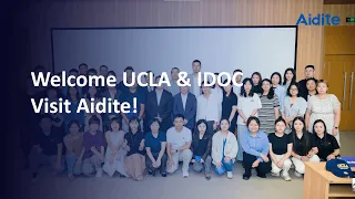 Welcome UCLA IDOC Visit Aidite