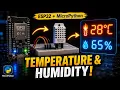 ESP32 MicroPython DHT22 Sensor Tutorial Temperature Humidity Guide