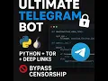 Build an Ultimate Telegram File Bot with Secure Deep-Linking Advanced Python Project