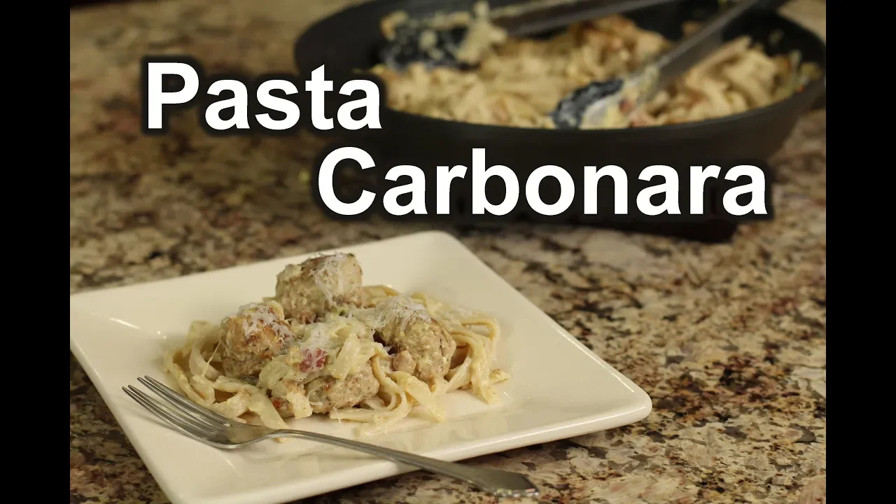 How To Make My Version Of Pasta Carbonara   Rockin Robin Cooks