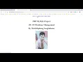 Assignment PHP MySQL Insert Delete Update Search