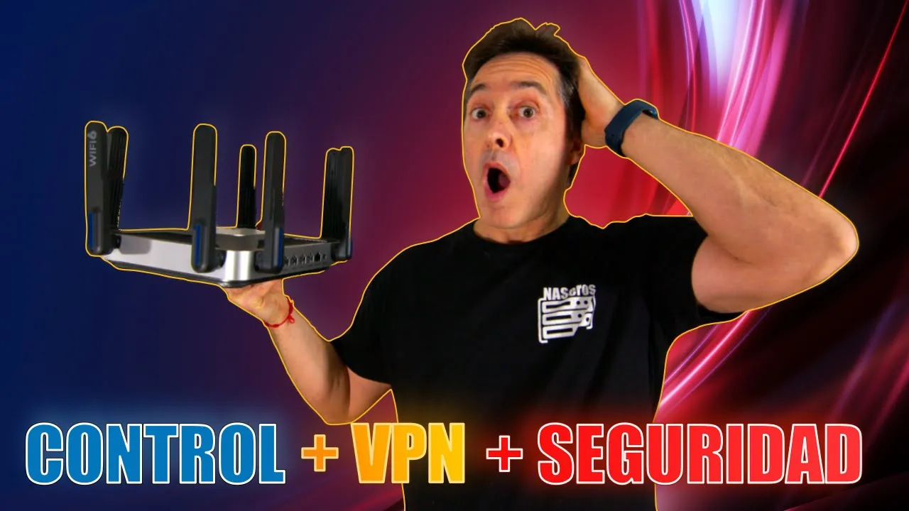 Potente router para uso doméstico y profesional: control parental, VPN cliente y servidor, gaming